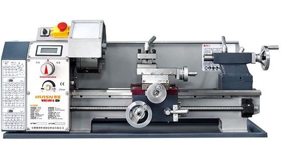 Der drehbankmaschine WM210 V-G Small manuelle Drehbankmaschine der Minibankmetallminidrehbank manuellen für Haus