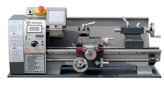 Maschinenmetallmaschineriedrehbank niedrigen Preises WM210V horizontale mit CER-Zertifikatminimetalldrehbankmaschine